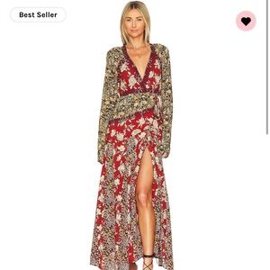 Free people Tilda wrap dress